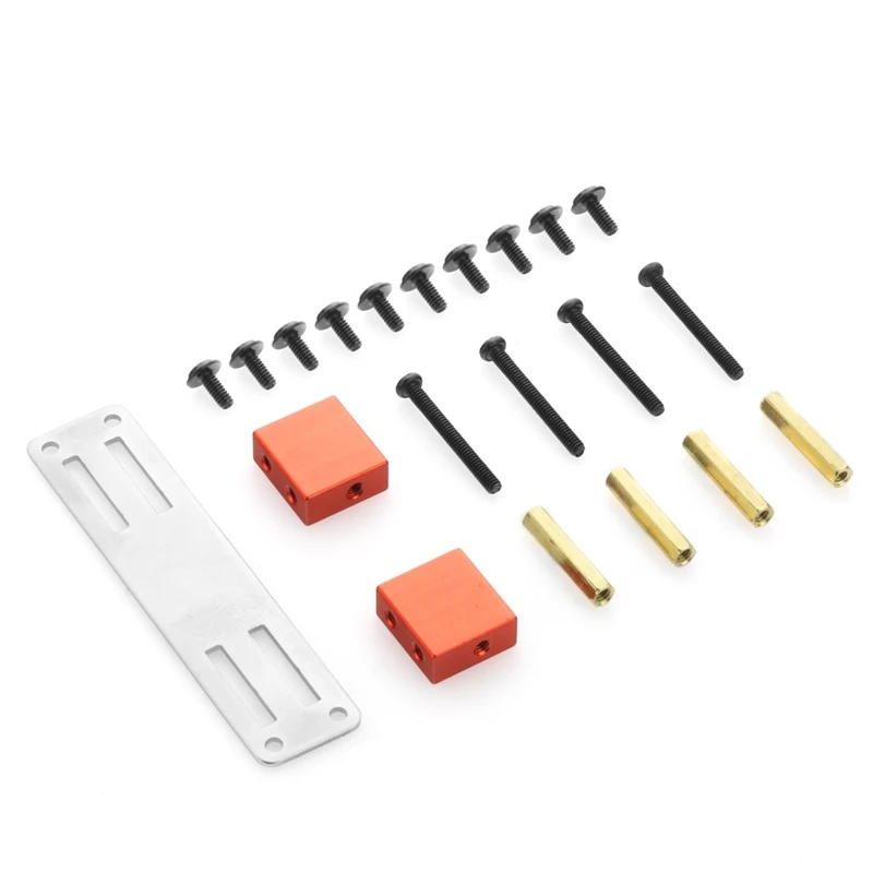 

Metal Servo Fixed Mount Bracket Kit for MN D90 D91 D99S MN99S 1/12 RC Truck Car Upgrade Parts Accessories