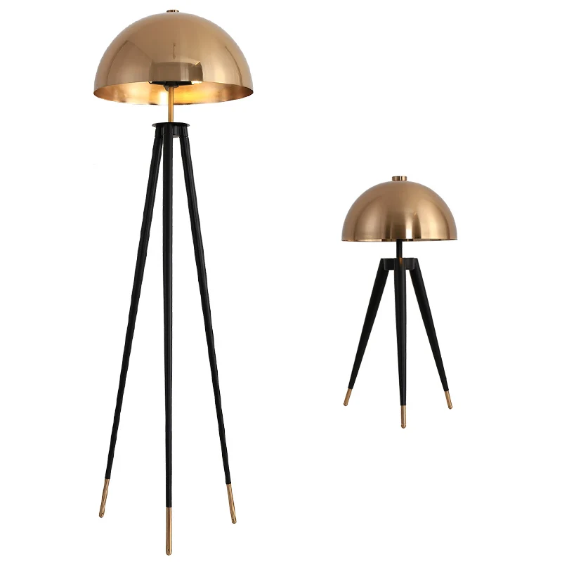 

Nordic Modern Tripod Floor Mushroom Lamp For Hotel Office Living Room Study Bedroom