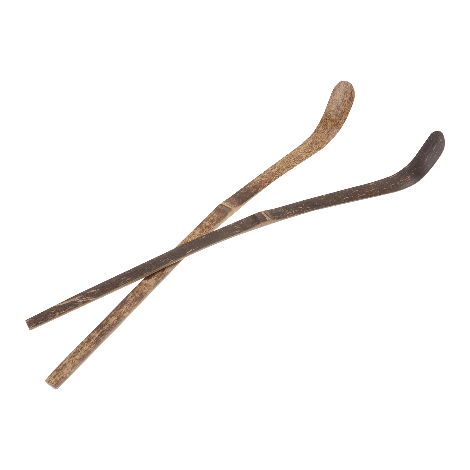 

2Pcs Bamboo Spoons Tea Stirring Spoons Tearoom Accessories Tea Set Spoons for Home Tearoom Tableware