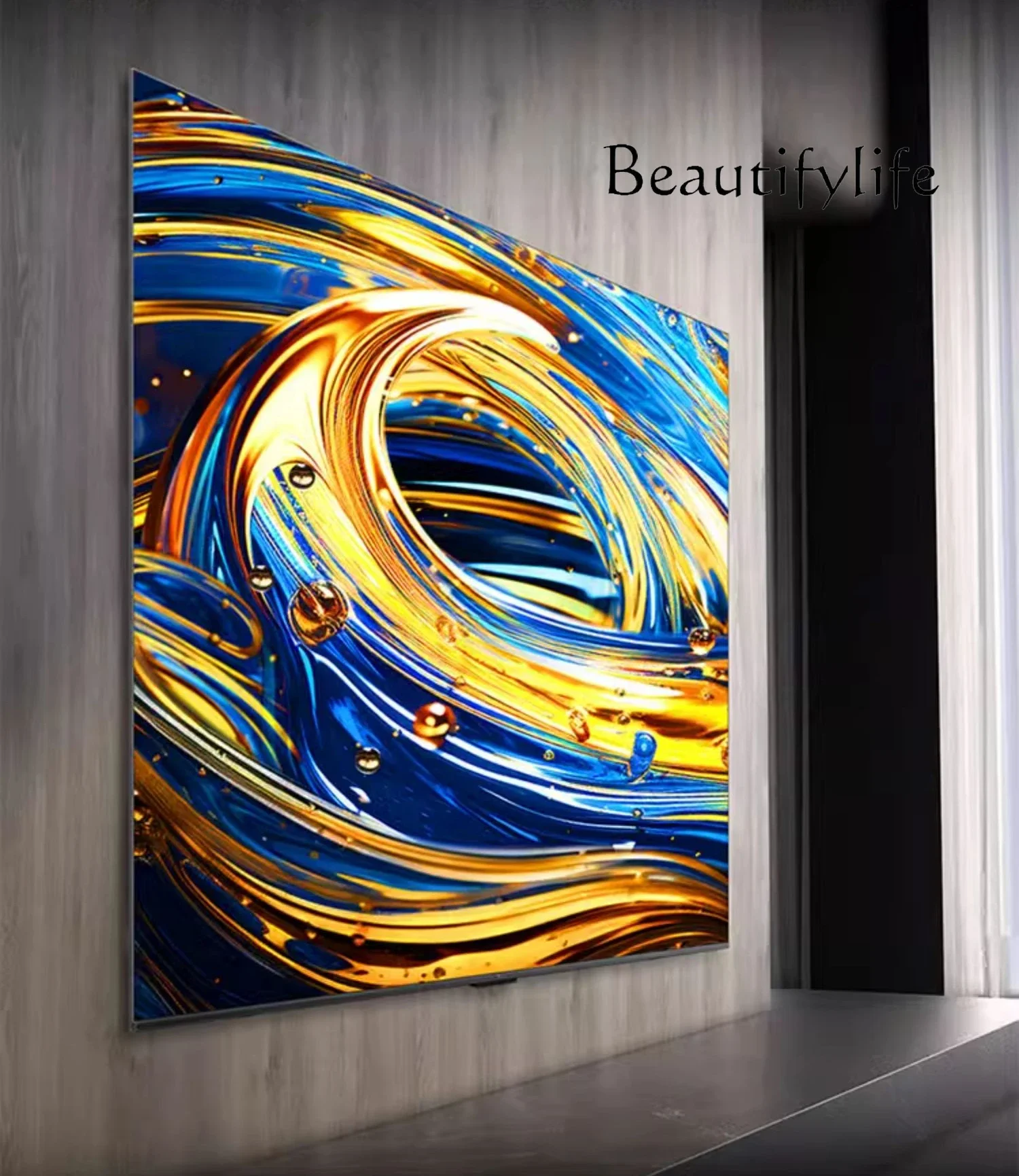 Ультратонкий Телевизор с плоским экраном высокой четкости 75 дюймов