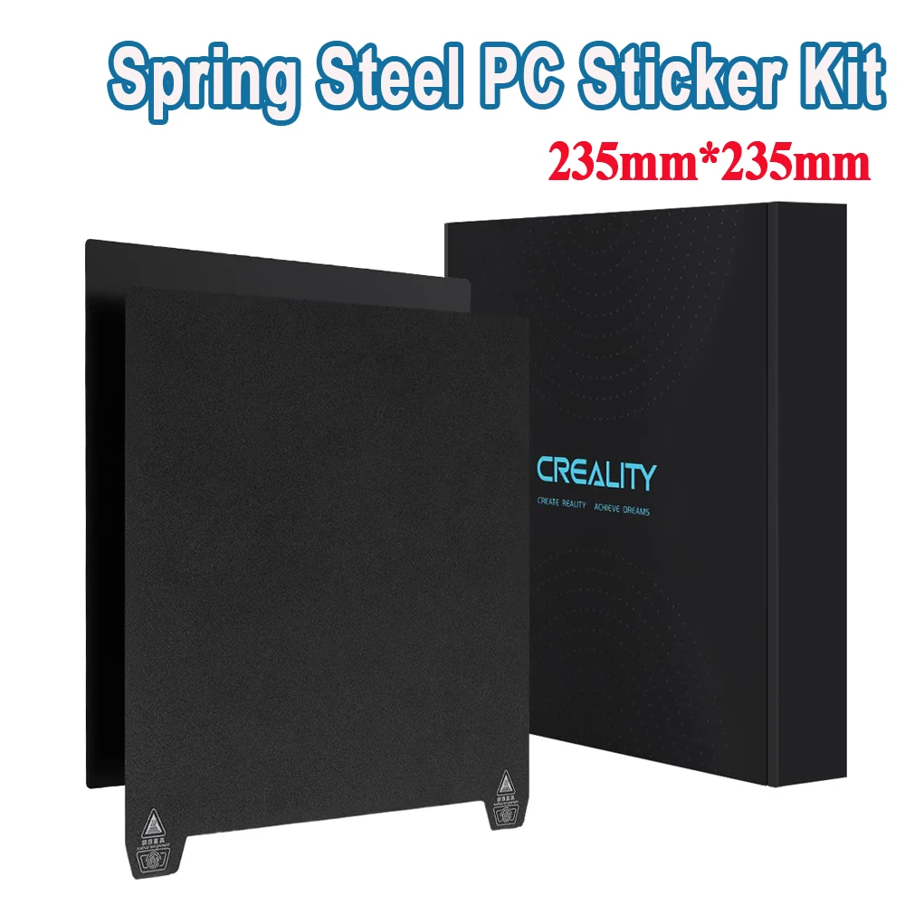 Creality Ender 3 S1 Print Platform Kit Magnetic Flexible Removable Spring Steel Plate Sheet for Ender 3/3 V2/Ender 5 Pro