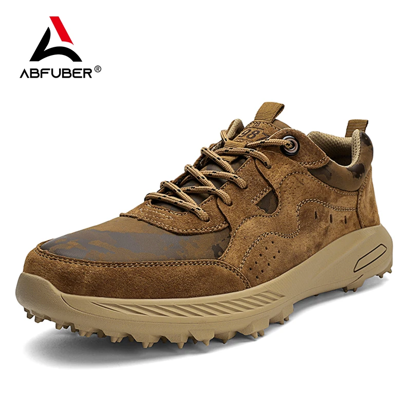 

Retro Fashion Men Sneakers Genuine Leather Shoes Men Casual Anti-slip Suede Walking Shoes Men Flats Comfort Outdoor Footwear