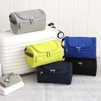 portable men travel cosmetic bag functional zipper makeup case necessaries organizer storage pouch toiletry make up wash bag