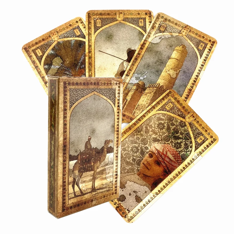 Old Arabian Lenormand Oracle Cards Tarot For Fate Divination Board Game Deck |