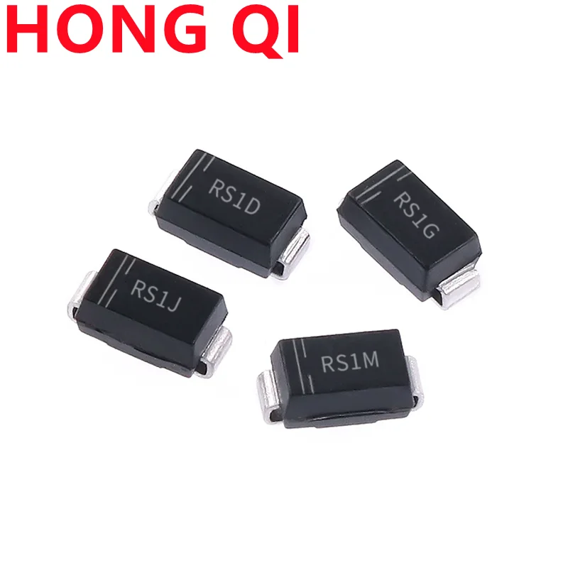 

50PCS ES1A ES1B ES1C ES1D ES1G ES1J RS1A RS1B RS1D RS1G RS1J RS1K RS1M US1A US1B US1D US1G US1J US1K US1M fast recoverydiode SMA
