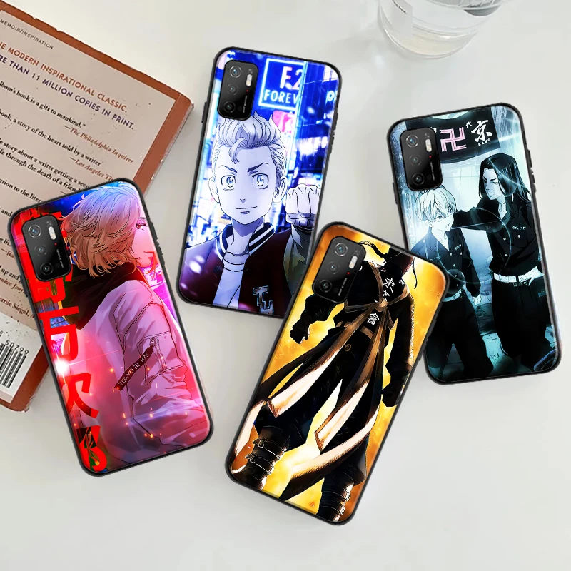 

Japanese Anime Tokyo Revengers Phone Case For Xiaomi POCO F3 GT X3 Pro X3 GT M3 M3 Pro X3 X3 NFC Soft silicone Cover Fundas