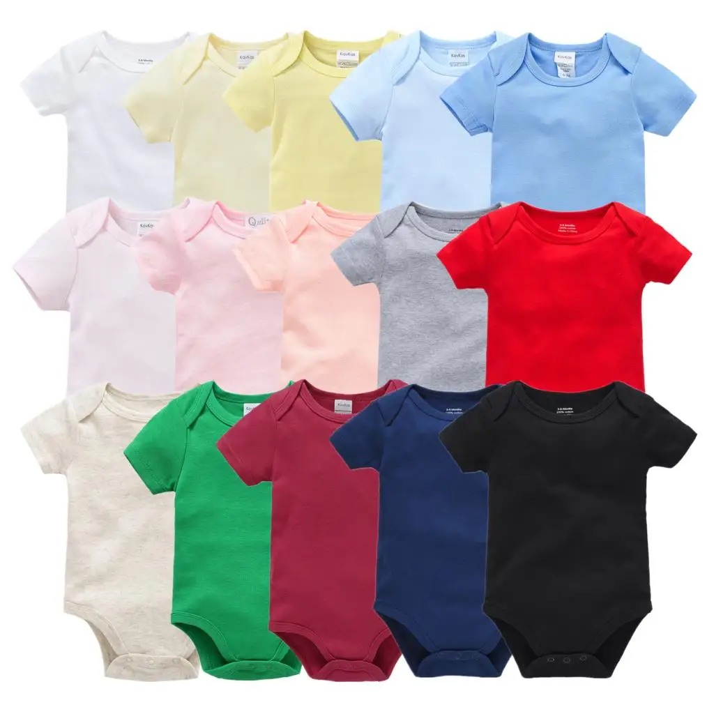 

Unisex New Baby Bodysuits Set 5Pcs Summer Cute Cartoon Newborn Baby Boy Jumpsuit Overall Infant Girl Roupa Bebe De Coverall