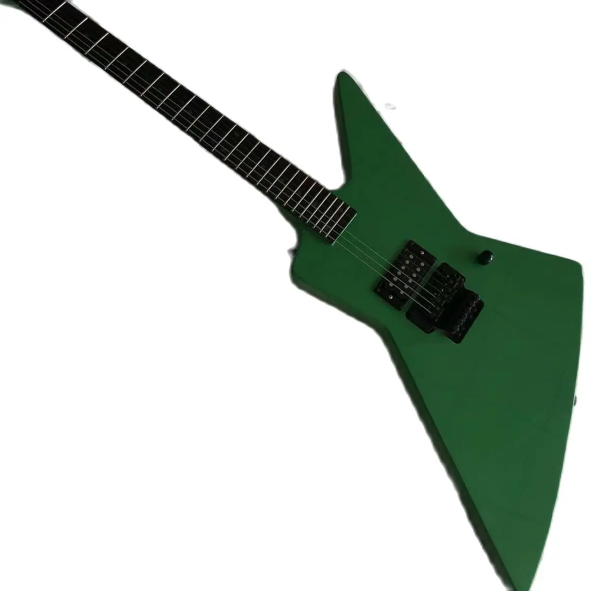 

Green Goose Electric Guitar Body and Neck Black Hardware Bridge Tremolo