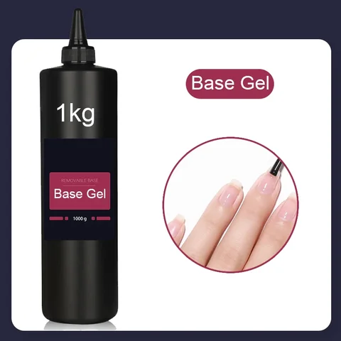 Суперблестящее верхнее покрытие для ногтей 1000 мл Гель-лак для ногтей Полупостоянный отмачиваемый без протирания УФ Гель-лак сияющее прозрачное верхнее покрытие