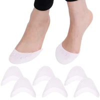 4 pairs toe protector silicone gel pointe toe cap cover toes soft pads protectors for ballet shoes girls women foot care tool