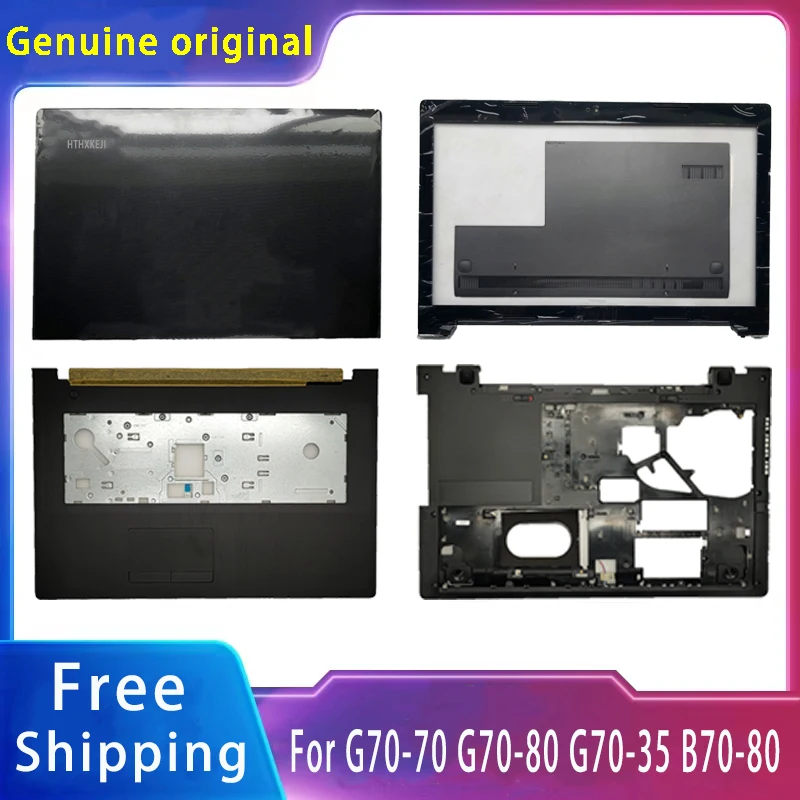 Фото Новинка для Lenovo G70-70 G70-80 G70-35 B70-80; аксессуары для ноутбуков, задняя крышка ЖК-дисплея/подставка для рук/нижняя часть 5CB0G89481 №1