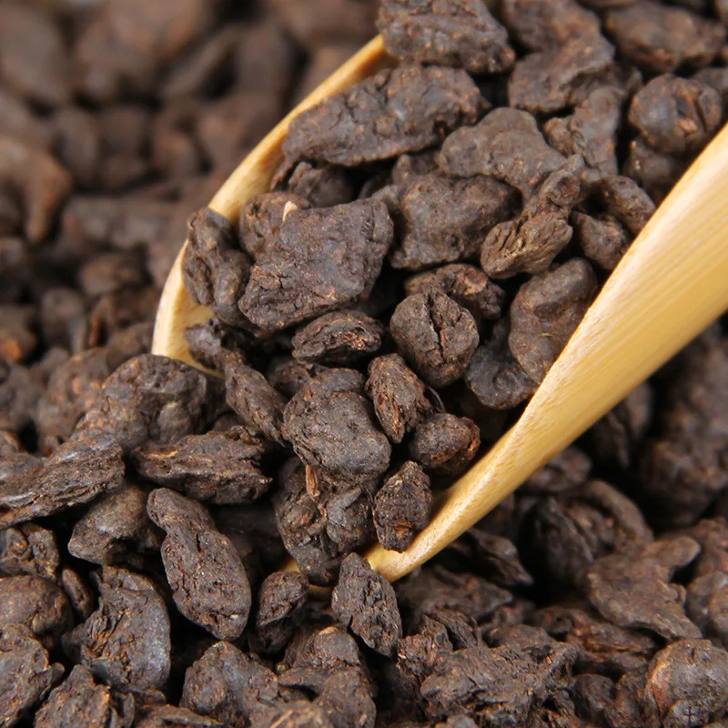 

250g China Yunnan Ripe Puer Tea Classic Glutinous Rice Cooked Loose Tea Pure Green for Health Care Housewares No teapot