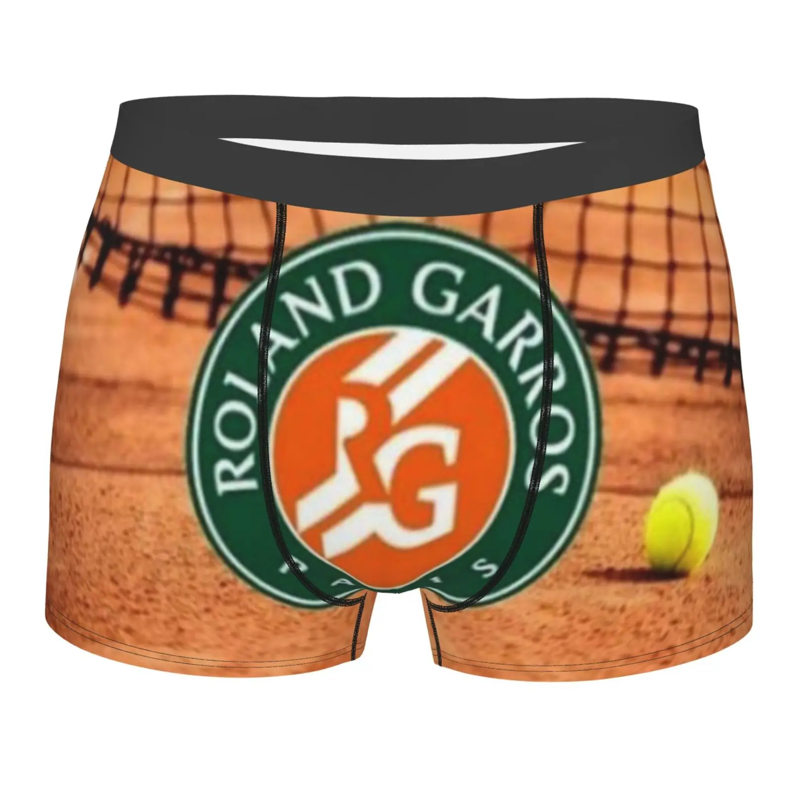 

Roland Garros Paris 3285 Boxer Briefs Funny Lot Boxer Shorts Men Underwear Sexy Underpanties Long Leg Male Shorts Boxer Shorts