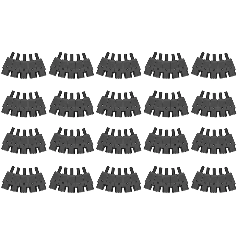 

100 шт., Штекерный адаптер IEC 320 C13, 3-контактный разъем, шнур питания, Съемный разъем