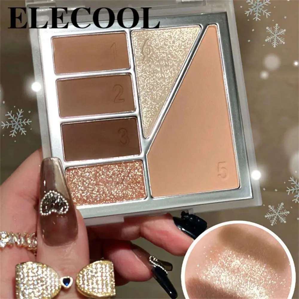 

Highlight Blush Earth Color Eyeshadow Powder Matte Pearly Makeup Cosmetics Woman Make Up Highlighter Glitter Eyeshadow