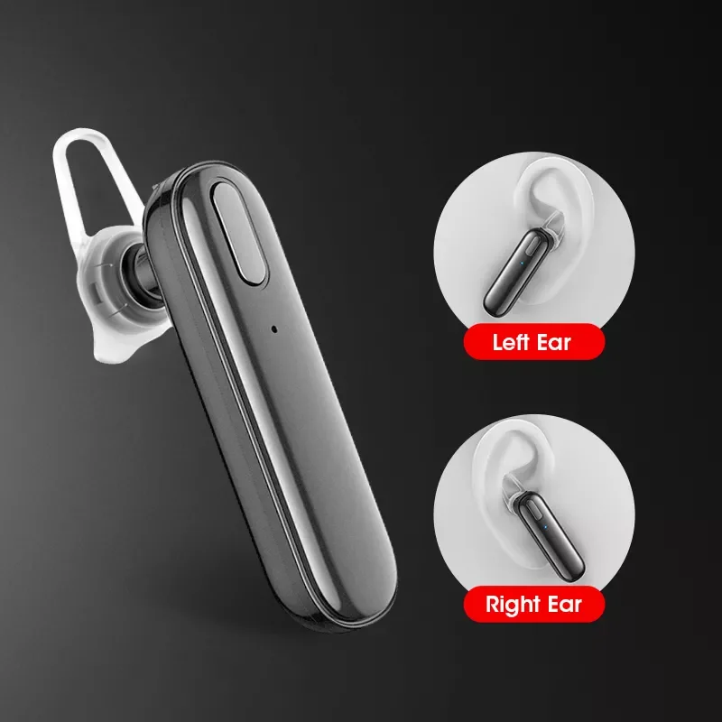 

TWS Wireless Earbuds Single Handsfree Bluetooth Earphones For Driving HD Call Headphone Microphone Business Headset With Mic