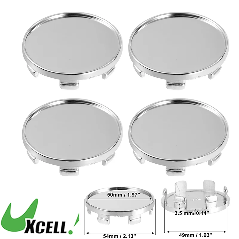 UXCELL диаметр 53/54 мм 6 зажимов колпаки для центральной ступицы колес 4 шт.