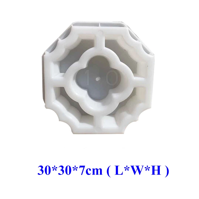Пластиковая форма для тротуарной плитки 