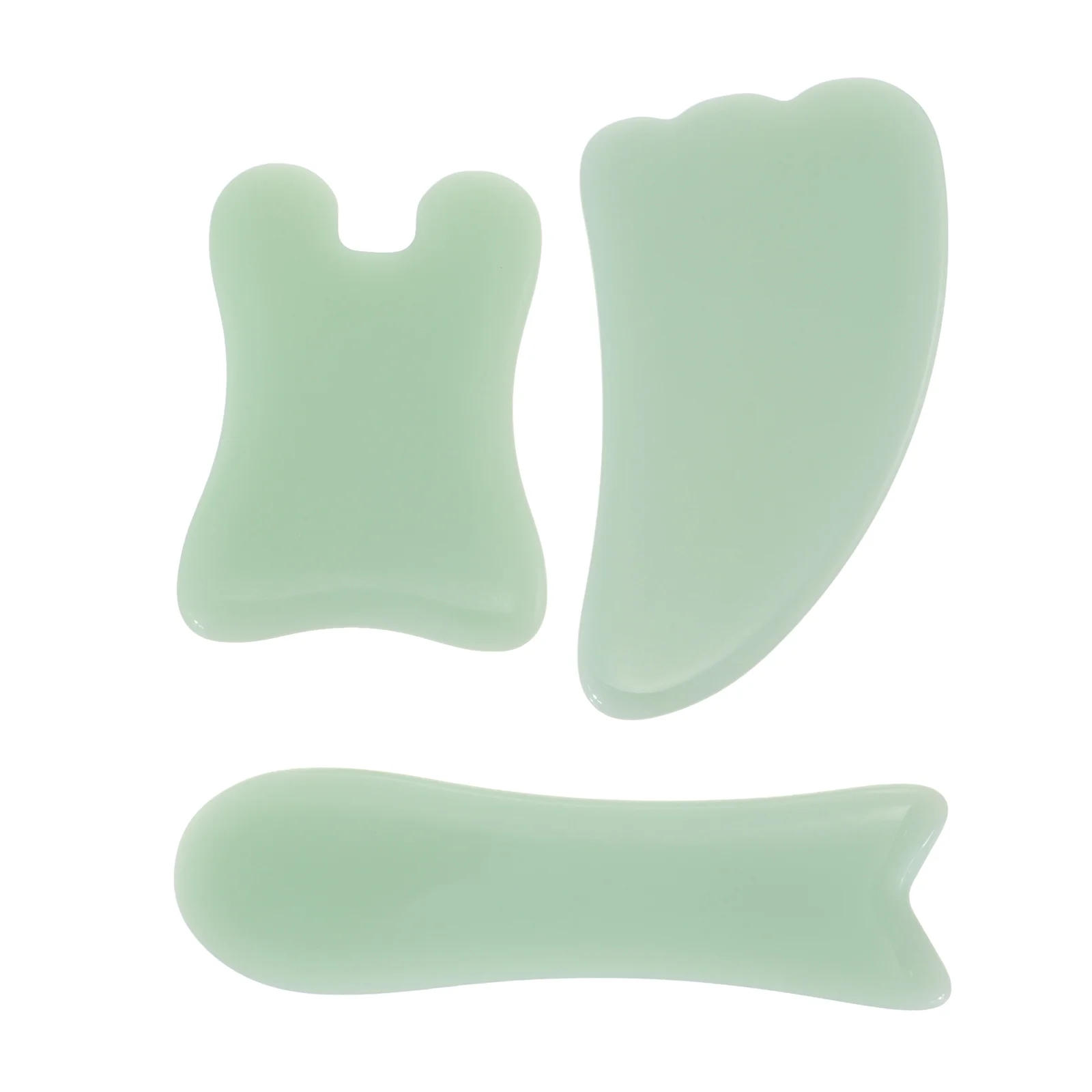 

3Pcs Creative Durable Simple Boards Massaging Tools Scraping Plates for Home