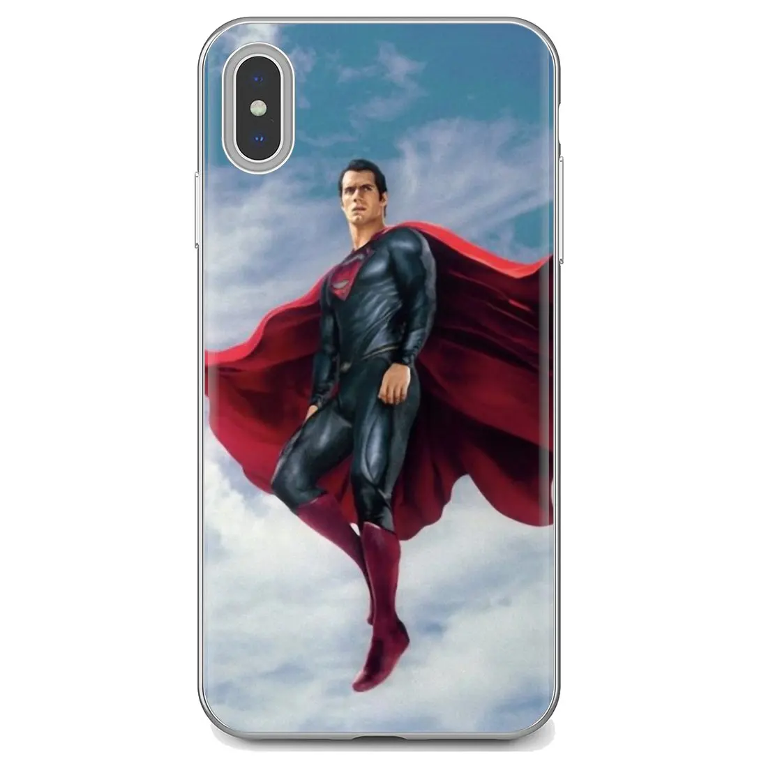 Силиконовый чехол для телефона с супергероями Супермен Samsung Galaxy S10 S10E S20 FE S21 S30 S8 S9