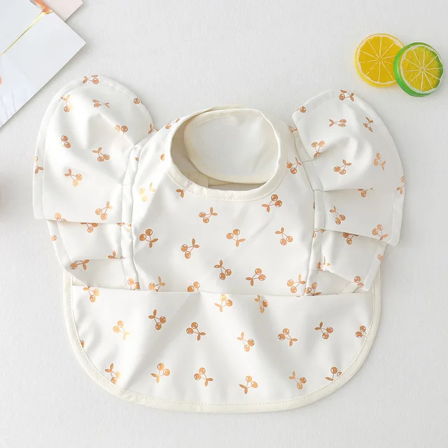 

Baby Cotton Bibs Washable Child Apron Ins Style Burp Cloth with Pocket for Boy Girl Mess Smock Infant Feeding Bib Baby's Goods
