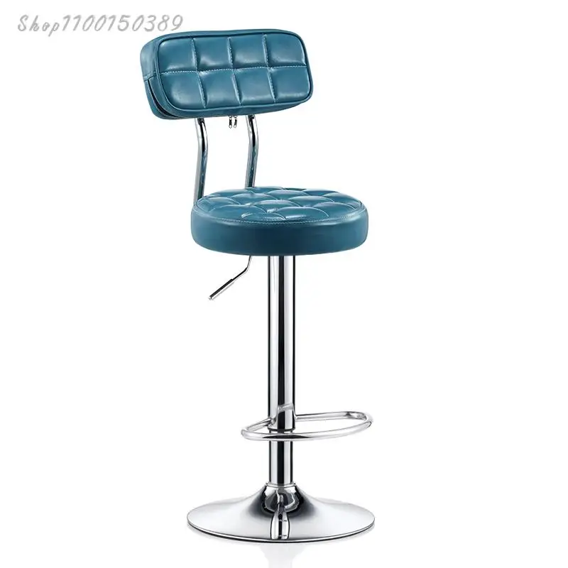 Барный стул простой современный высокий подъемный вращающийся барный круглый