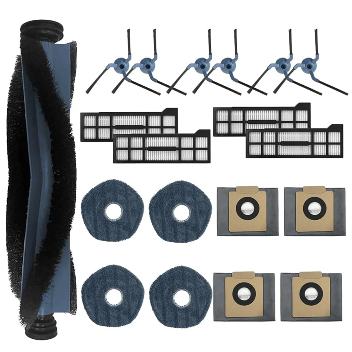 Для робота-пылесоса Eufy X10 Pro Omni основная боковая щетка фильтры НЕРА Швабра
