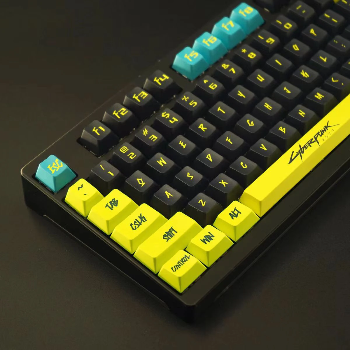 Клавиатуры Cyberpunk Cherry Profile PBT Dyesub для MX переключателей на 61 63 67 68 75 84 87 96 98 100 104 FC980