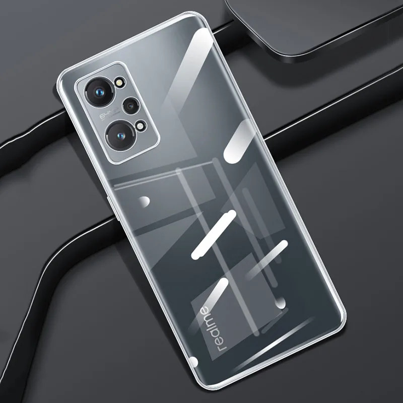 for realme gt neo 2 case simple slim soft tpu transaprent clear phone case on for realme gt2 pro neo2 cover free global shipping