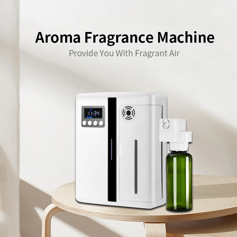 Electric Aroma Diffuser Room Fragrance Home Air Freshener Hotel Scenting Device 300m³ Scent Machine Air Flavoring Timer Function