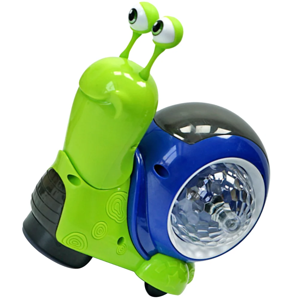 

Snail Toy Walking Tummy Time Toys Baby Light Crawling Up Musical Toddler Animal Electric Projectors Projector Kids Story Night