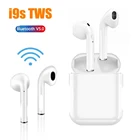 TWS-стереонаушники i9s с поддержкой Bluetooth и зарядным футляром