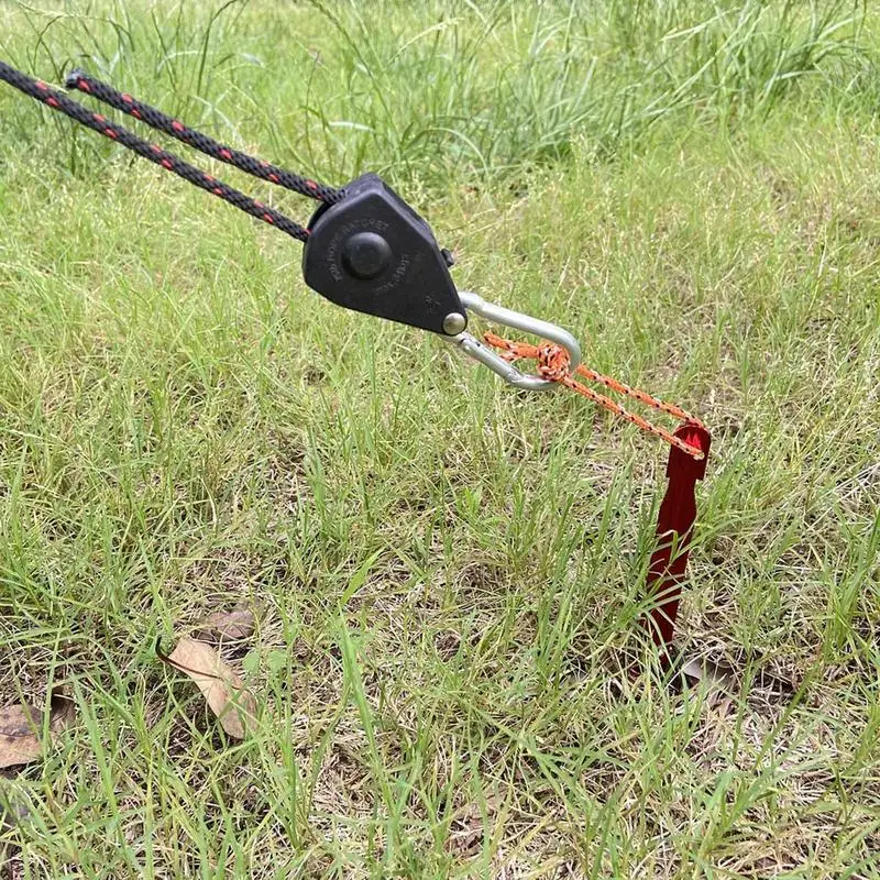 Натяжители для палатки 1/8 дюйма наружный натяжитель веревки кемпинга