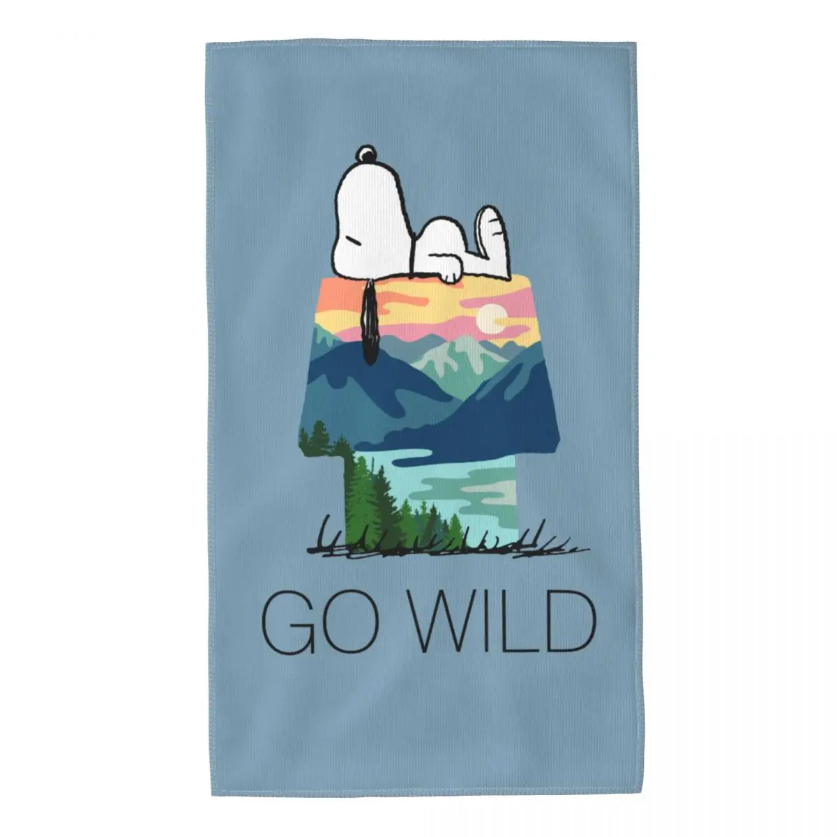 Арахис Снупи полотенце для домика восход солнца Новое поступление летнее