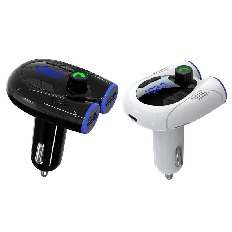 

USB Car Charger AUX Bluetooth-compatible Adapter Wireless Receiver Hands-free Auto Kit For Phone Auto Transmitter