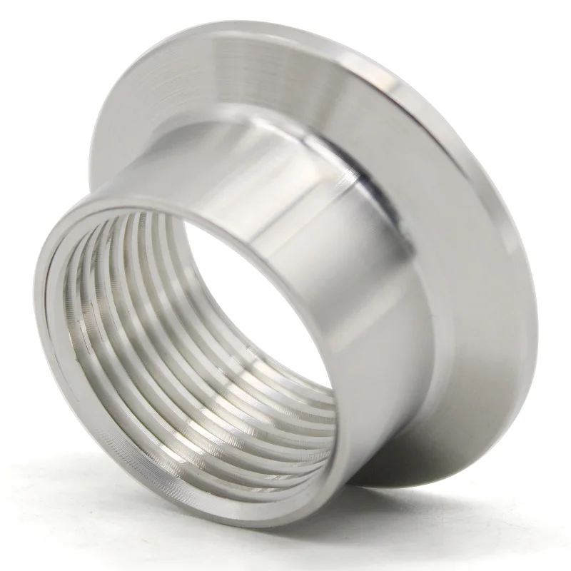 

1/4" 3/8" 1/2" 3/4" 1" 1-1/4" 1-1/2" BSPT Female 1.5" 2" Tri Clamp Sanitary Pipe Fitting Connector SS304 316L Stainless Homebrew