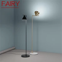 fairy contemporary floor lamp simple nordic led standing lighting living room bedroom decorative corner light