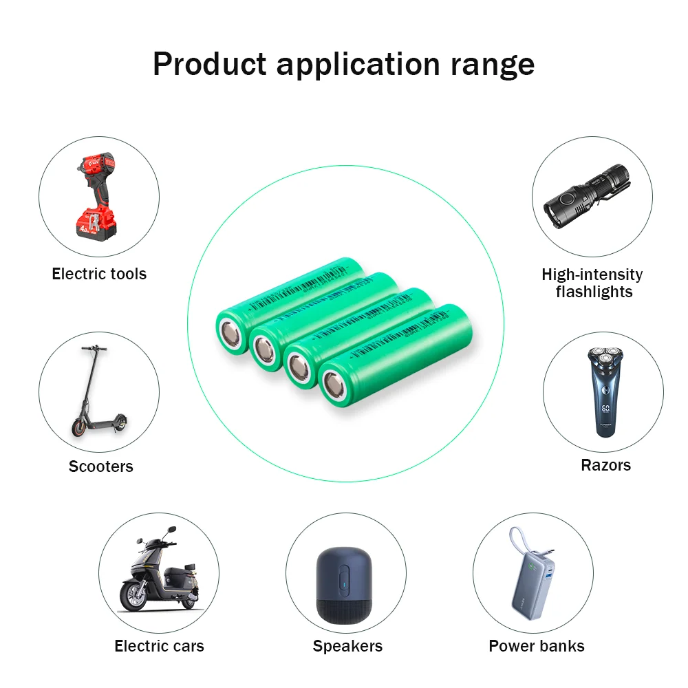 Литий-ионная аккумуляторная батарея Victpower 1000 раз срок службы литий-ионная INR18650 25p