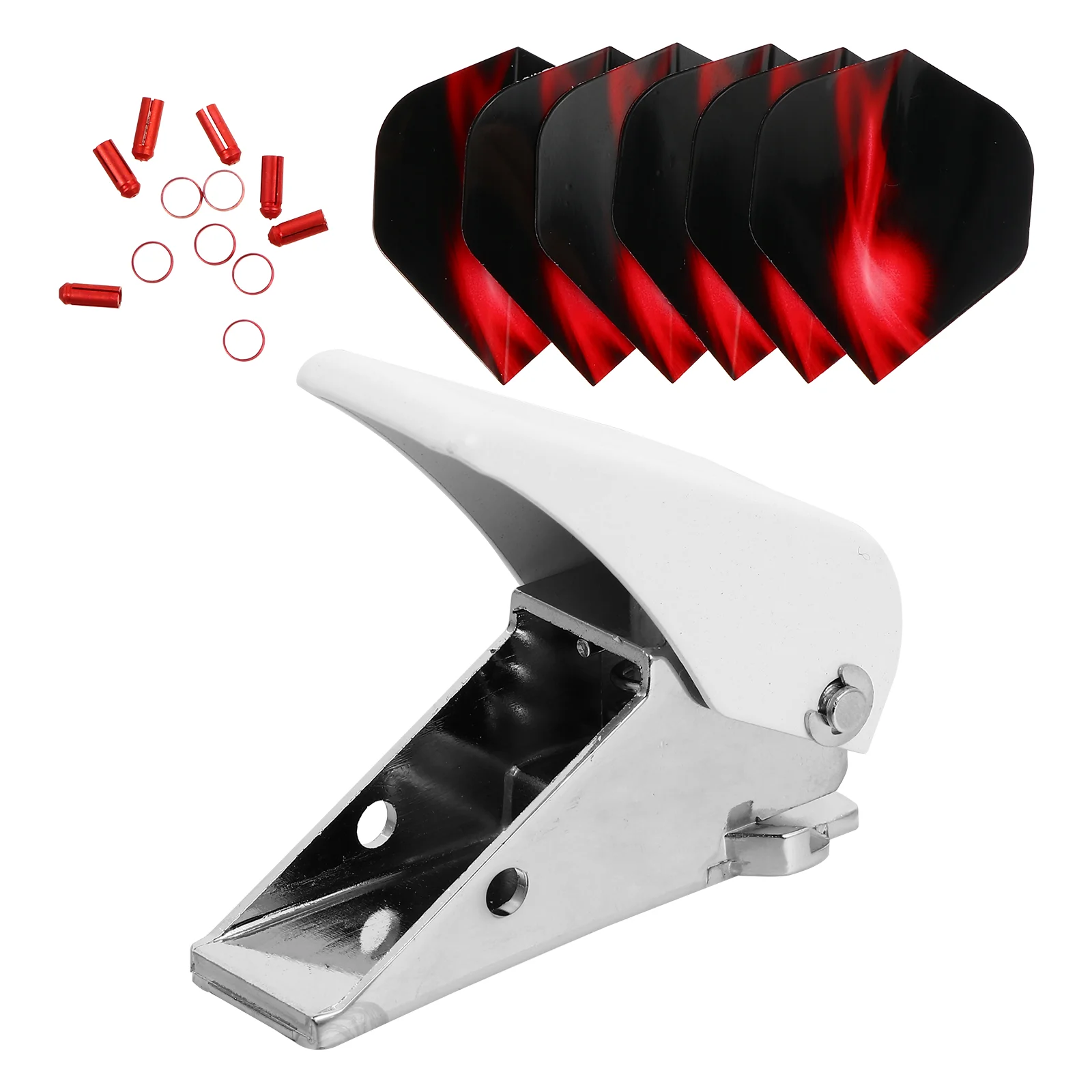 

19pcs Dart Flight with Protectors Dart Accessories Set with Dart Punch Rings