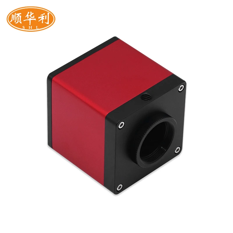 

1080P high-definition high-speed HDMI+VGA video microscope industrial camera CCD electronic eyepiece with cross line
