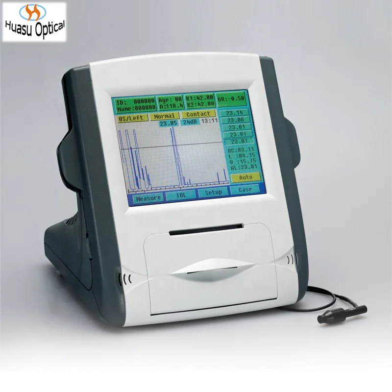 

China Ophthalmic Biometer Ophthalmology Ultrasound A Scan Eye Scanner Pachymeter AP Scan CE approved
