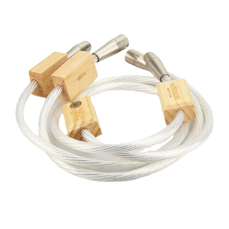 Пара Odin 2 Серебристые справочные соединения аудио XLR балансный кабель