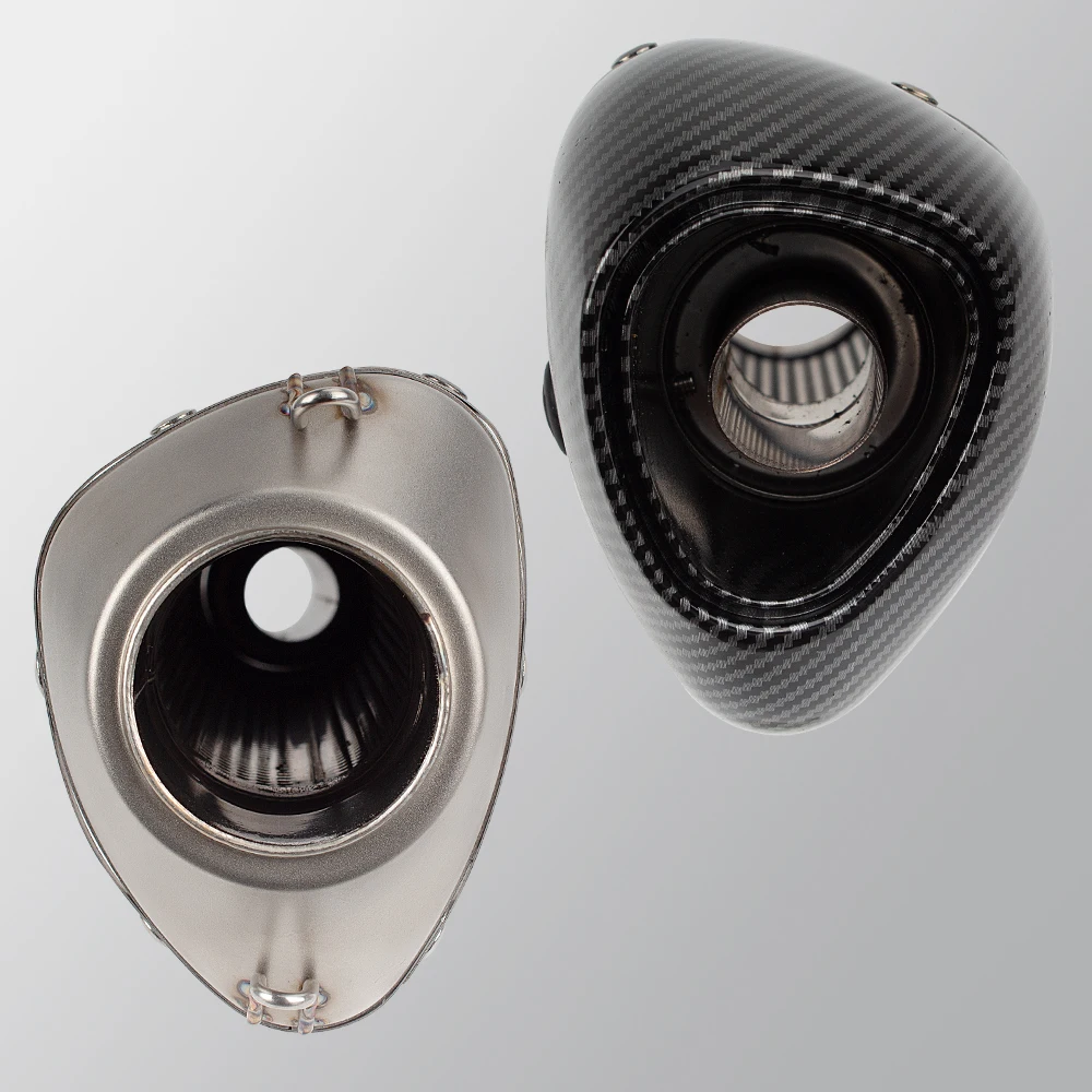 Универсальные аксессуары 51 мм модифицированный глушитель выхлопной трубы