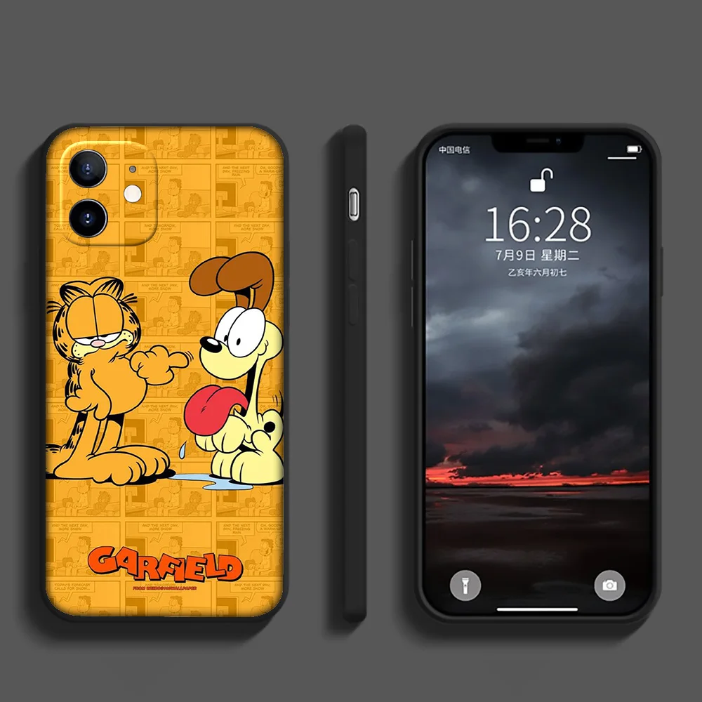 Фото SO75 G-Garfields-Cute Case for Samsung Galaxy A41 A42 A71 A72 A73 J2 J4 J5 J6 J7 J8 A6 A7 A8 A9 Plus 2018 Prime Pro Core №5