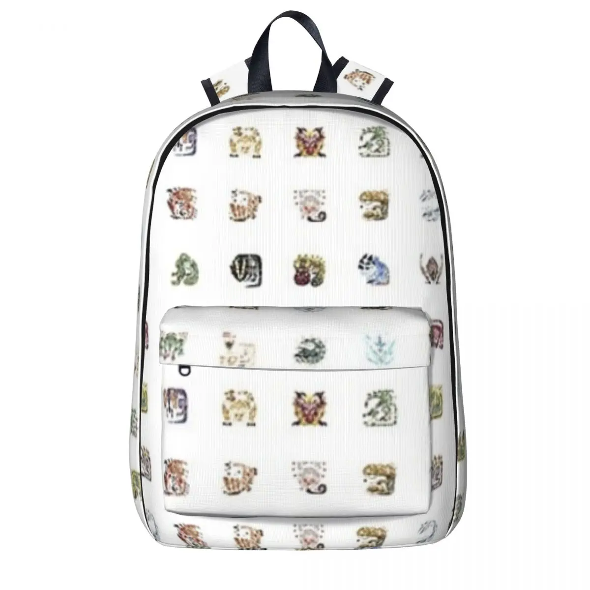 

Monster Hunter World Tiled Icons Backpacks Large Capacity Student Book bag Shoulder Bag Laptop Rucksack Casual Travel Rucksack