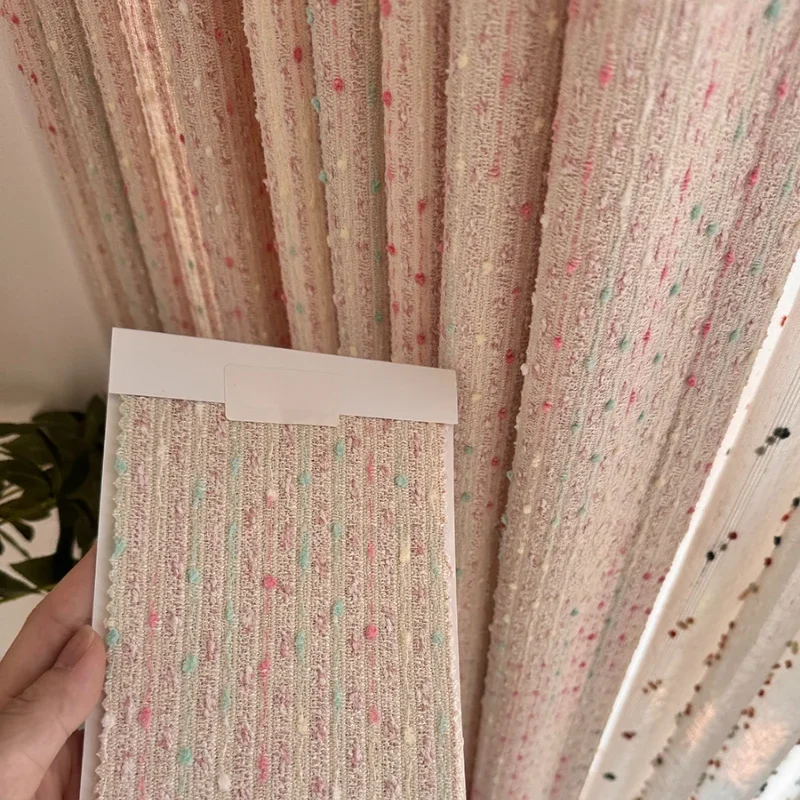 Милые шерстяные разноцветные украшения в виде фасоли детские шторы из синели для