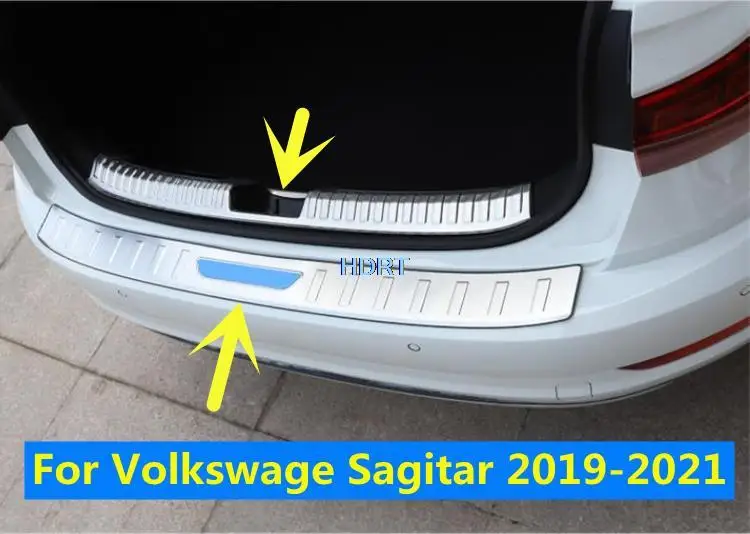 Для Volkswagen VW Sagitar Jetta MK7 Vento 2019-2021 Автомобильная защитная накладка из нержавеющей