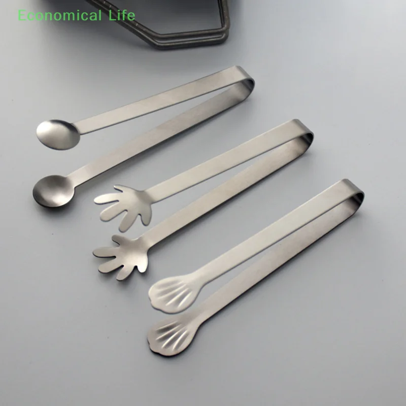 Щипцы для льда из нержавеющей стали щипцы сахара продуктов барбекю зажим