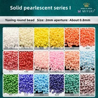 2mm miyuki yuxin solid pearl series antique rice beads diy bracelet accessories imported from japan