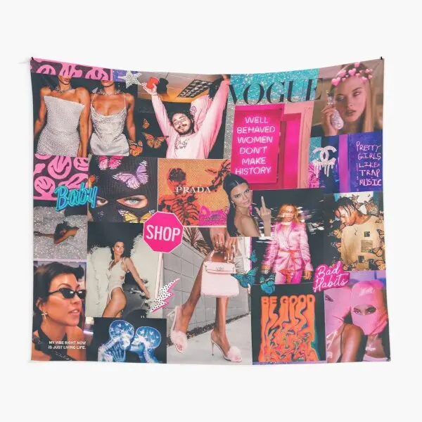 

Wild Nights Tapestry Bedroom Colored Home Room Wall Hanging Art Living Beautiful Bedspread Decoration Blanket Travel Printed